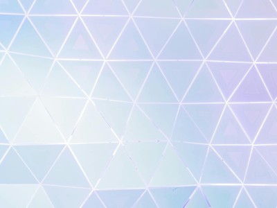 A serene abstract background with pastel geometric triangles creating a modern design.